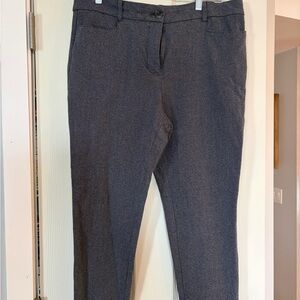 LOFT Charcoal Gray Pants